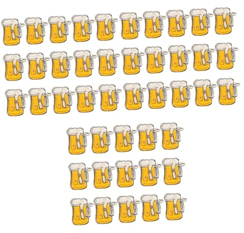 75 Stück Bierglas Glitzer Brosche Kragennadel Brosche Pin Bierkrug Pin Zubehör Bierkrug Broschen Leuchtende Bierkrug Brosche Anstecknadel Für Kleidung Broschen Für Kleidung