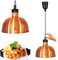 WTTTTW Lampes chauffantes suspendues pour Aliments, Chauffe-Plats de Plafond avec Ampoule Infrarouge, Lampes chauffantes rétractables pour Aliments à Domicile et au Bureau