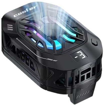 MOIDHSAG Smartphone-Heizkörper mit Halbleitertechnologie, tragbares Kühlzubehör, Upgrades für Handys von 11,4 cm bis 17,8 cm