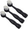 DRESSOOS Sanfte Gesichtsreinigungsbürste – 3-teiliges Set Porenbürste Peeling Ergonomischer Griff Selbststehend Ideal Für Frauen Und Männer