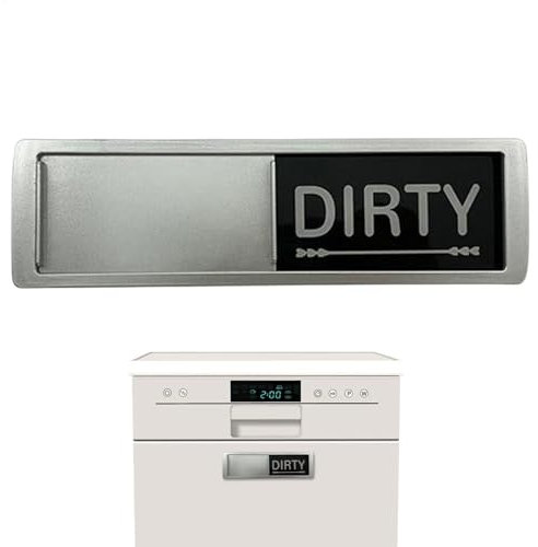Schild mit Aufschrift Dishwasher Clean Dirty – Geschirrspüler
