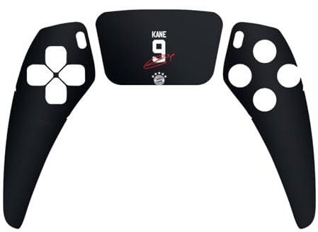 DeinDesign Skin kompatibel mit Sony PlayStation 5 Controller PS5 Folie Sticker FC Bayern München Harry Kane Trikot
