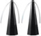 Ohulelks Portable USB Fly Fans for Table with Holographic Blades Scare Off Flies Wasps Bees Outdoor Picnic Fan for Restaurant Home 2 PCS