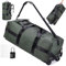 SUCIKORIO Bolsa de Viaje con Ruedas Impermeable 3 en 1 Mochila Viaje Cabina Avion Bolso de Mano Viaje con Candado de Combinación 80L XL Bolsa de Equipaje Grande 78x33x32cm Maleta para Mujer Hombre