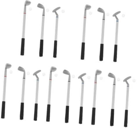 Ipetboom 15sets Golf Decorativo Per Scrivania Per Appassionati Golf Accessori Per Per Aziendali e Speciali