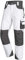 Nitras Motion TEX Plus 7613 Cargohose - Bundhose für die Arbeit - Weiß - 48