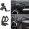 RT-TCZ Für Wrangler JK Radio-Mikrofon-Halterung, Beifahrer-Haltegriff, Walkie-Talkie-Telefonhalterung für Jeep Wrangler JK JKU 2011 2012 2013 2014 2015 2016 2017