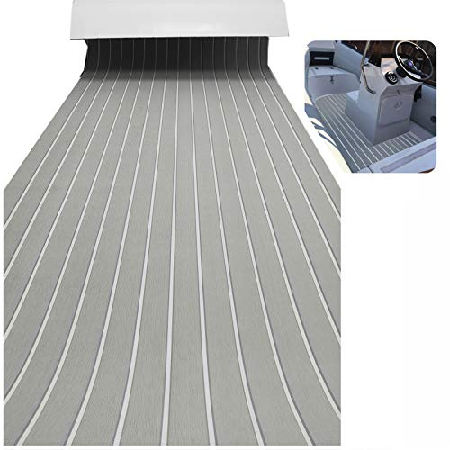 90x240cm Eva-Schaum Deckbeschläge für Boote Yacht Marine Bodenbelag Rutschfester Teppich Mit Kleberücken Anti-Rutsch Umfrage Plattformen Kühler Oben Sitzplätze Pad