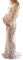 LAEMILIA Robe Maxi Femme Enceinte Bikini Cover UpDentelle Col-V Manche Longue Photographie Robe Longue Mère Enceinte (FR42=Tag XL, Blanc)