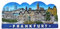 3D-Kühlschrankmagnet, Frankfurt Deutschland, Souvenir, Geschenk, Heim- und Küchendekoration, Magnet-Aufkleber-Kollektion, Frankfurt Deutschland Kühlschrankmagnet