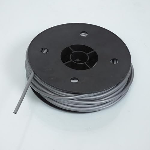 Gaine standard fil plat grise VELOX 30/10 petite rouleau 25m pour cyclo moto