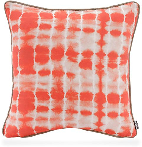 H.O.C.K. Badu Batik Midnight Outdoor Kissen mit Keder 50x50cm col. 21 orange