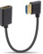 Duttek HDMI to HDMI Extender Cable 0.3m, Hdmi 2.1ultra high-speed 48Gbps,Supports 8K@60Hz, 4K@120Hz, Compatible with Dolby Vision: Xbox/ PS4 /PS5 /Apple TV /4K Roku/Fire TV/Sony/LG/Samsung (Right)