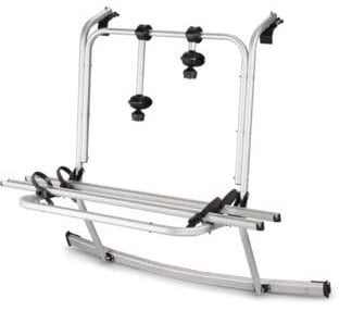 Uebler Fahrradträger Heckklappe Basis VW T6, komplett für 2 Fahrräder 07/15-