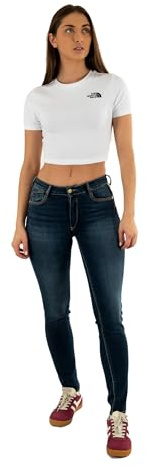 The North Face Damen W S/S Essential Cropped Slim Tee T-Shirt (1er Pack)