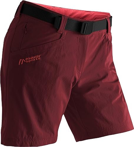 Maier Sports Damen Lulaka Shorts, Sundried-Watermelon, 42
