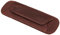 STILORD 'Neo' Schulterpolster abnehmbar Leder mit Druckknöpfen für Schultergurt Vintage Gurtschutz gepolstert Polster-Umhängetasche, Farbe:Cognac - Dunkelbraun