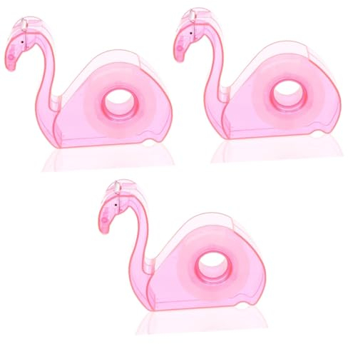 MAGICLULU Etikettenspender 3 Sätze Bandschneider Klebebandspender Washi-tape-cutter Tragbarer Klebebandabroller Washi-tape-halter Für Schreibtisch Spender Für Washi-klebeband Büro Etikett Siegel