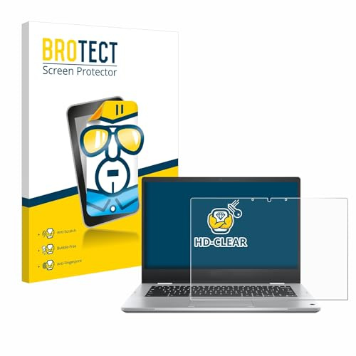 BROTECT Schutzfolie für ASUS Chromebook Flip CM1 (CM1402F) | Transparenter Displayschutz Made in Germany Klare Displayschutz-Folie Clear Einfache Montage Case-Friendly Displayfolie