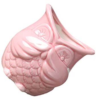 SUPVOX Owl Design Ceramic Succulent Pot Decorative Indoor Plant Container for Home
