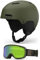 Giro Ledge Kombi-Pack Skihelm, Snowboardhelm mit passender Brille, matt, Trail Green/Trail Green Cloud Dust, L (59–62,5 cm)