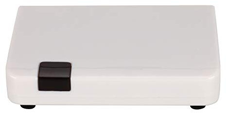 Convertisseur de Signal, Adaptateur Vidéo HDMI, Signal HDMI vers RF HD vers Signal Filaire Convertisseur de Synchronisation Vidéo Audio 1080p (White)