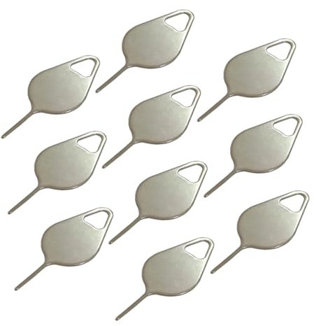 Angoily 200stücke SIM Karten Entfernung Pin Metall SIM Ejector Werkzeug Für Smartphones Öffner Handy Zubehör Assorted Farben