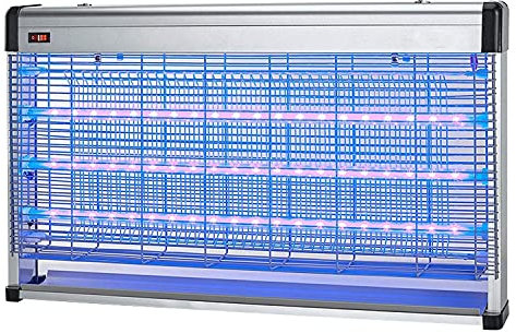 CRBUDY Tueur de moustiques, piège à moustiques d'intérieur, Lampe Anti-Insectes, Mouche électrique Murale, Mouche à Ondes UV, Lampe Anti-Moustique Portable avec chaîne pour Usage domestiq