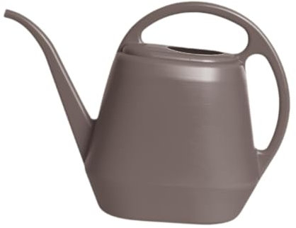 Gralara Regadera para Plantas, regadera de Agua con, regadera Decorativa Ligera de 4L para Flores, regadera para Plantas para el hogar, Café
