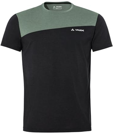VAUDE Sveit T-Shirt Herren in 3XL, atmungsaktiv – Black/Agave