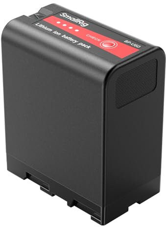 SMALLRIG Batteria con Indicatore di Batteria, Batteria Sostitutiva da 99 Wh / 6800 mAh per Videocamera per Sony FX6, FX9, FS5, FS7, FS5M2, FS7M2, X280, Z280-4670
