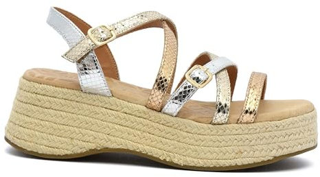 MTNG Sandales compensées Femme Giorgia 59897 | 60379 | Argent