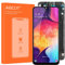 OLED für Samsung Galaxy A50 A505 LCD Display - für Samsung A50 SM-A505F A505FD A505U LCD Bildschirm Touchscreen Digitizer Full Assembly mit Werkzeug mit Rahmen (Schwarz)