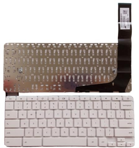 LFGOZSD US for HP for Chromebook 14 G3 for G4 V149046AS1 14-Q 14-X TPN-Q167 laptop keyboard(White US)