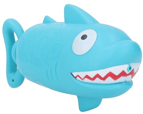 Eminchu Niedliche Spritzpistole, Wasserkampfspielzeug für , Wasserpistole in Tierform, Ideal Zum Spielen Im Freien, Wasserschießen Im Sommer und Schwimmbad (Hai-Muster)