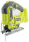 Ryobi One+ P5231 18V Lithium Ion Cordless Orbital T-Shaped 3,000 SPM Jigsaw (Battery Not Included, Power Tool and T-Shank Wood Cutting Blade Only)