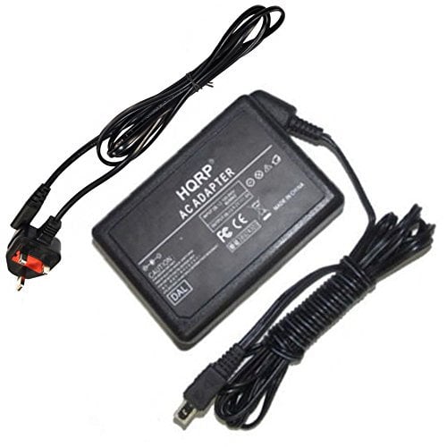 HQRP AC Adapter/Charger compatible with JVC GZ-HM300 GZ-HM300BUS GZ-HM320 GZ-HM320BUS GZ-MG980 GZ-MS118 GZ-MS210 GZ-MS216 Everio Camcorder