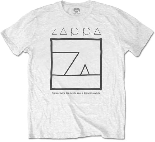 Rock Off officially licensed products Frank Zappa Drowning Witch T Shirt Size L