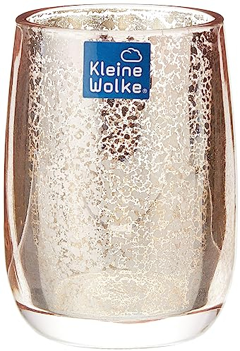Kleine Wolke 5898403852 Zahnputzbecher Mercury, Koralle, 10,6 x 7,7 cm