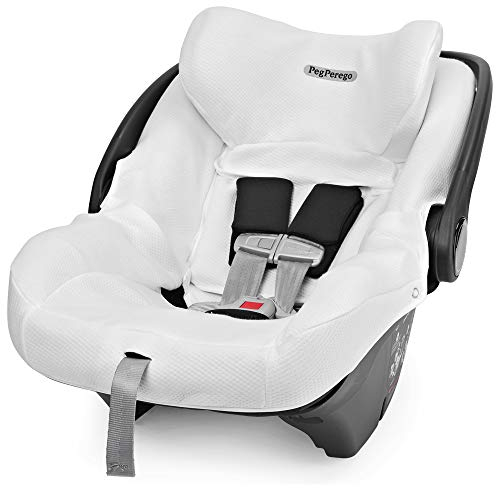 Peg Perego Primo Viaggio 4-35 Kinderautositz Clima Cover – Zubehör – Weiß – passend für jeden Primo Viaggio Babyschale