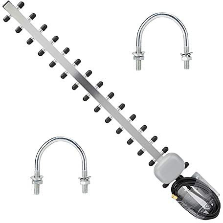 Agatige Yagi Antenna,4G 16 Unit 25dBi High Gain Wireless Router Network Card Directional Yagi Antenna