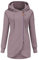 ELFIN Felpa Donna con Cappuccio Invernale Felpe Casual Pullover Sweatshirt Autunno Outwear Hoddy Hoodie