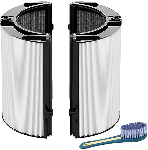Leemone 360° Combi 2 in 1 HEPA+Carbon Replacement Filter Compatible with Dyson TP06 HP06 PH02 PH01 PH03 PH04 HP09 TP09 HP07 TP07 TP10 HP10, H13 Grade True HEPA Replacement Filter