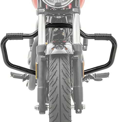 Sturzbügel Mustache kompatibel mit Royal Enfield Meteor 350 21-25 Craftride 32mm SG2