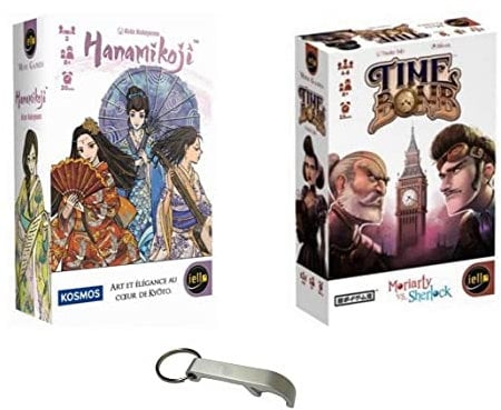 Lot Time Bomb + Hanamikoji + 1 Décapsuleur Blumie (Time Bomb + Hanamikoji)