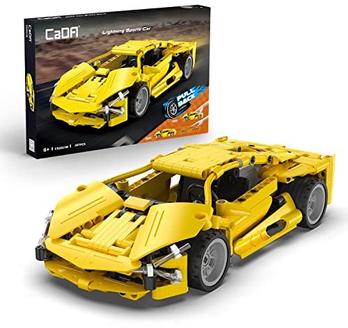 CaDA Klocki Pojazd Lightning Sportwagen Pull-Back 357 EL.