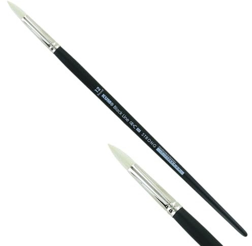 KUM - Acryl- und Ölpinsel Black Line Rund Größe 12