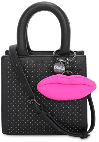 Buffalo Damen Boxy16 Muse Black Handtasche