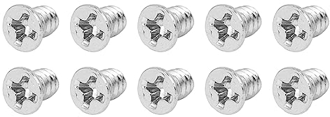 QUARKZMAN 6#-32 PC Computer Schrauben x 100Stk Kreuzschrauben Flachkopf für HDD Festplatte und Computer Gehäuse und Grafik und Chassis und ATX Gehäuse