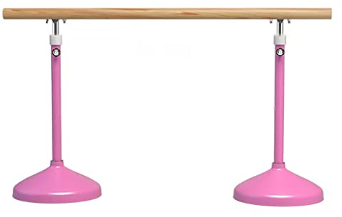 Ballettstange Hochleistungs-Ballettstange aus Stahl mit Holzgriff, Hebebein-Pressstange for Haushaltstanzstudios, kann EIN Gewicht von 300 kg tragen (Color : A2, Size : 1.5M/5FT)